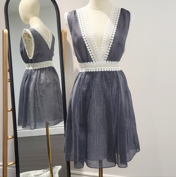 Sandro Dresses & Skirts - Sandro Paris Lace Eyelet Dress